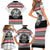 Isle of Man Celtic Knot Family Matching Short Sleeve Bodycon Dress and Hawaiian Shirt Celtic Nation Heritage Pride - Wonder Print Shop