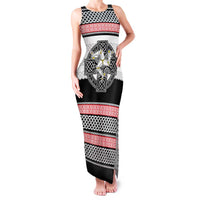 Isle of Man Celtic Knot Family Matching Tank Maxi Dress and Hawaiian Shirt Celtic Nation Heritage Pride - Wonder Print Shop