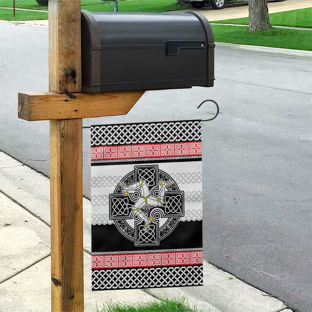 Isle of Man Celtic Knot Garden Flag Celtic Nation Heritage Pride - Wonder Print Shop