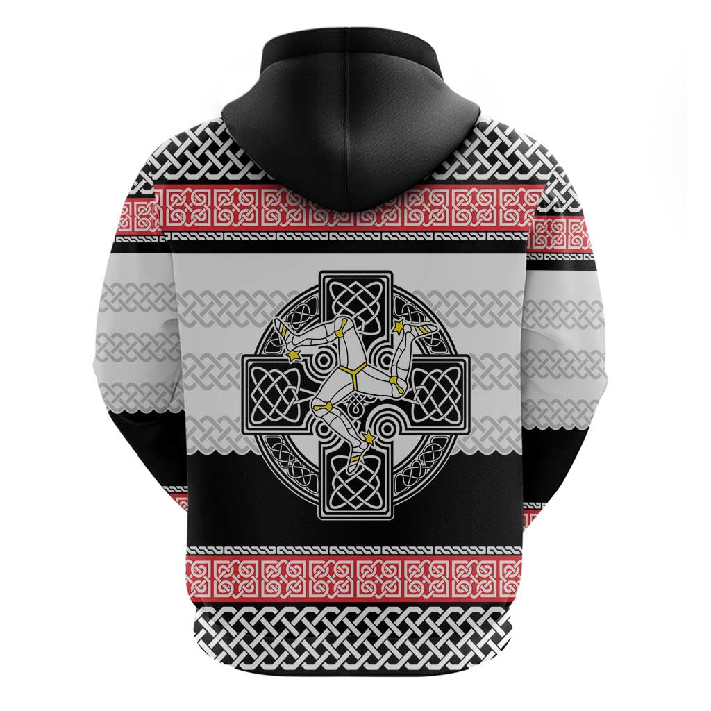 Isle of Man Celtic Knot Hoodie Celtic Nation Heritage Pride - Wonder Print Shop