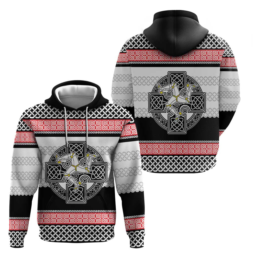 Isle of Man Celtic Knot Hoodie Celtic Nation Heritage Pride - Wonder Print Shop