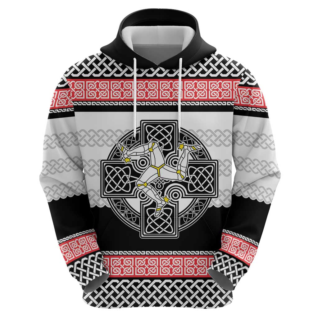 Isle of Man Celtic Knot Hoodie Celtic Nation Heritage Pride - Wonder Print Shop
