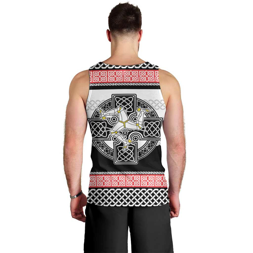 Isle of Man Celtic Knot Men Tank Top Celtic Nation Heritage Pride - Wonder Print Shop