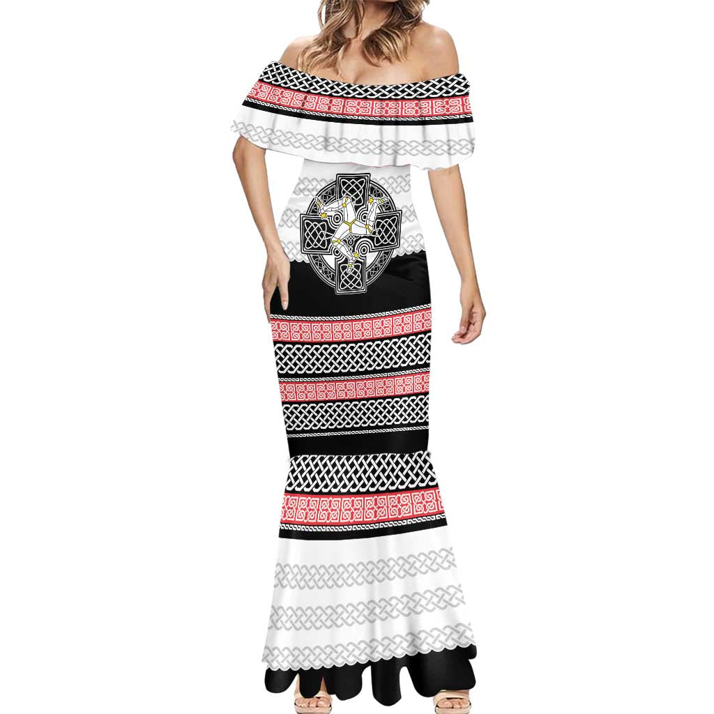 Isle of Man Celtic Knot Mermaid Dress Celtic Nation Heritage Pride - Wonder Print Shop