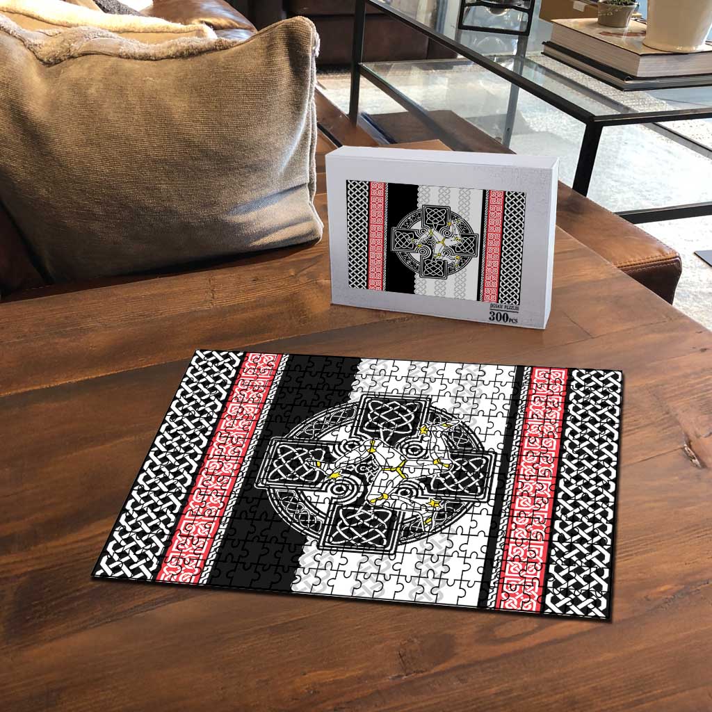 Isle of Man Celtic Knot Puzzle Celtic Nation Heritage Pride - Wonder Print Shop