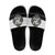 Isle of Man Celtic Knot Slide Sandals Celtic Nation Heritage Pride - Wonder Print Shop