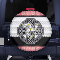Isle of Man Celtic Knot Spare Tire Cover Celtic Nation Heritage Pride - Wonder Print Shop