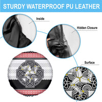 Isle of Man Celtic Knot Spare Tire Cover Celtic Nation Heritage Pride - Wonder Print Shop