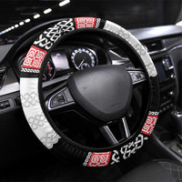 Isle of Man Celtic Knot Steering Wheel Cover Celtic Nation Heritage Pride - Wonder Print Shop