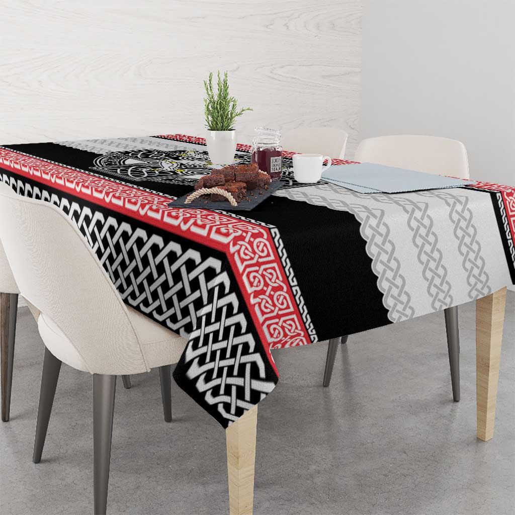 Isle of Man Celtic Knot Tablecloth Celtic Nation Heritage Pride - Wonder Print Shop