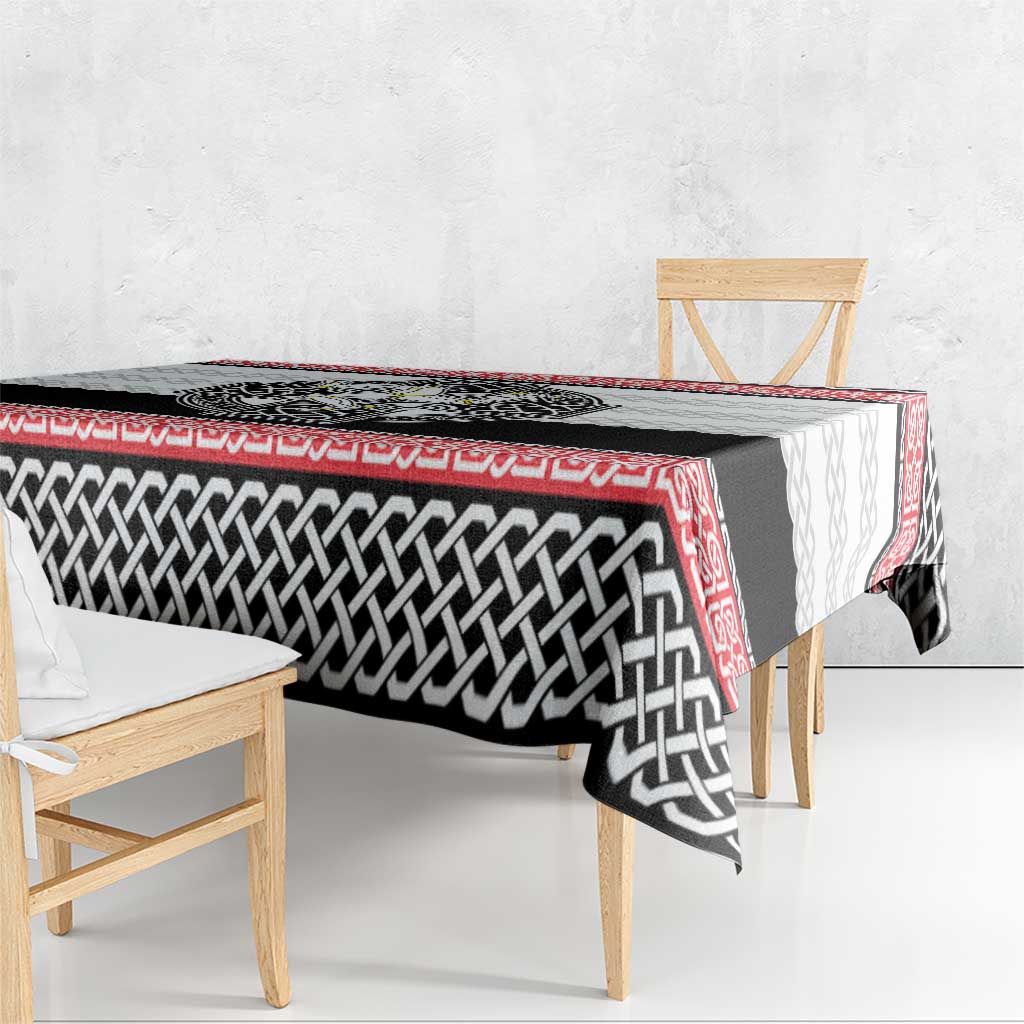 Isle of Man Celtic Knot Tablecloth Celtic Nation Heritage Pride - Wonder Print Shop