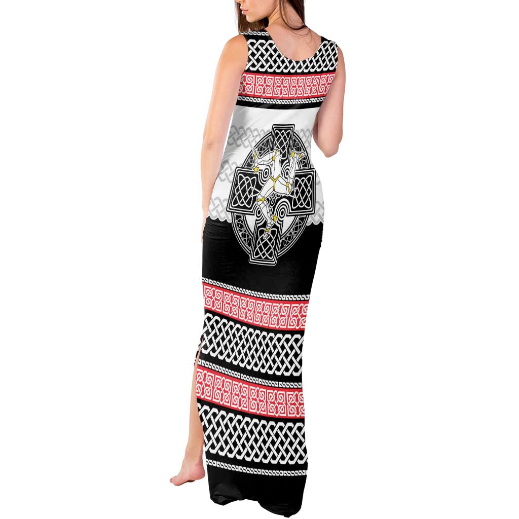 Isle of Man Celtic Knot Tank Maxi Dress Celtic Nation Heritage Pride - Wonder Print Shop
