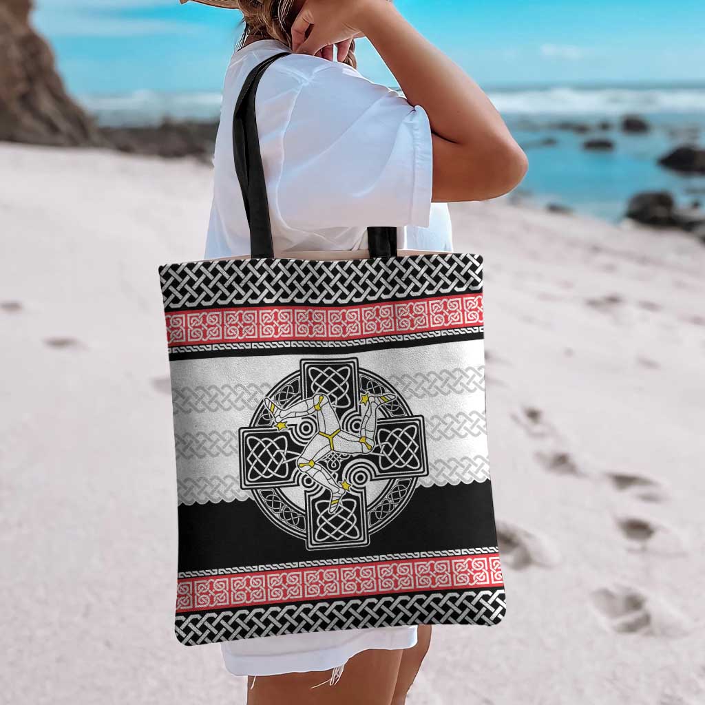 Isle of Man Celtic Knot Tote Bag Celtic Nation Heritage Pride - Wonder Print Shop