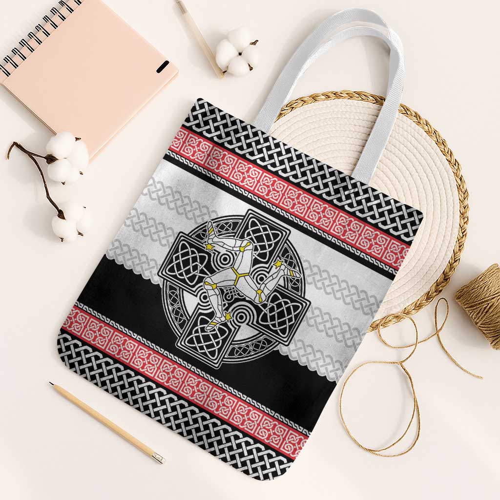 Isle of Man Celtic Knot Tote Bag Celtic Nation Heritage Pride - Wonder Print Shop