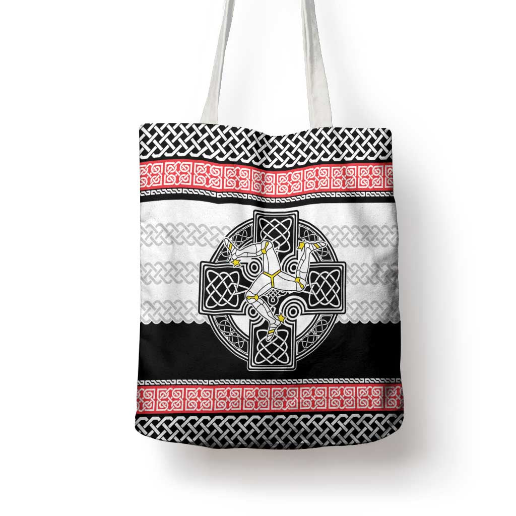 Isle of Man Celtic Knot Tote Bag Celtic Nation Heritage Pride - Wonder Print Shop