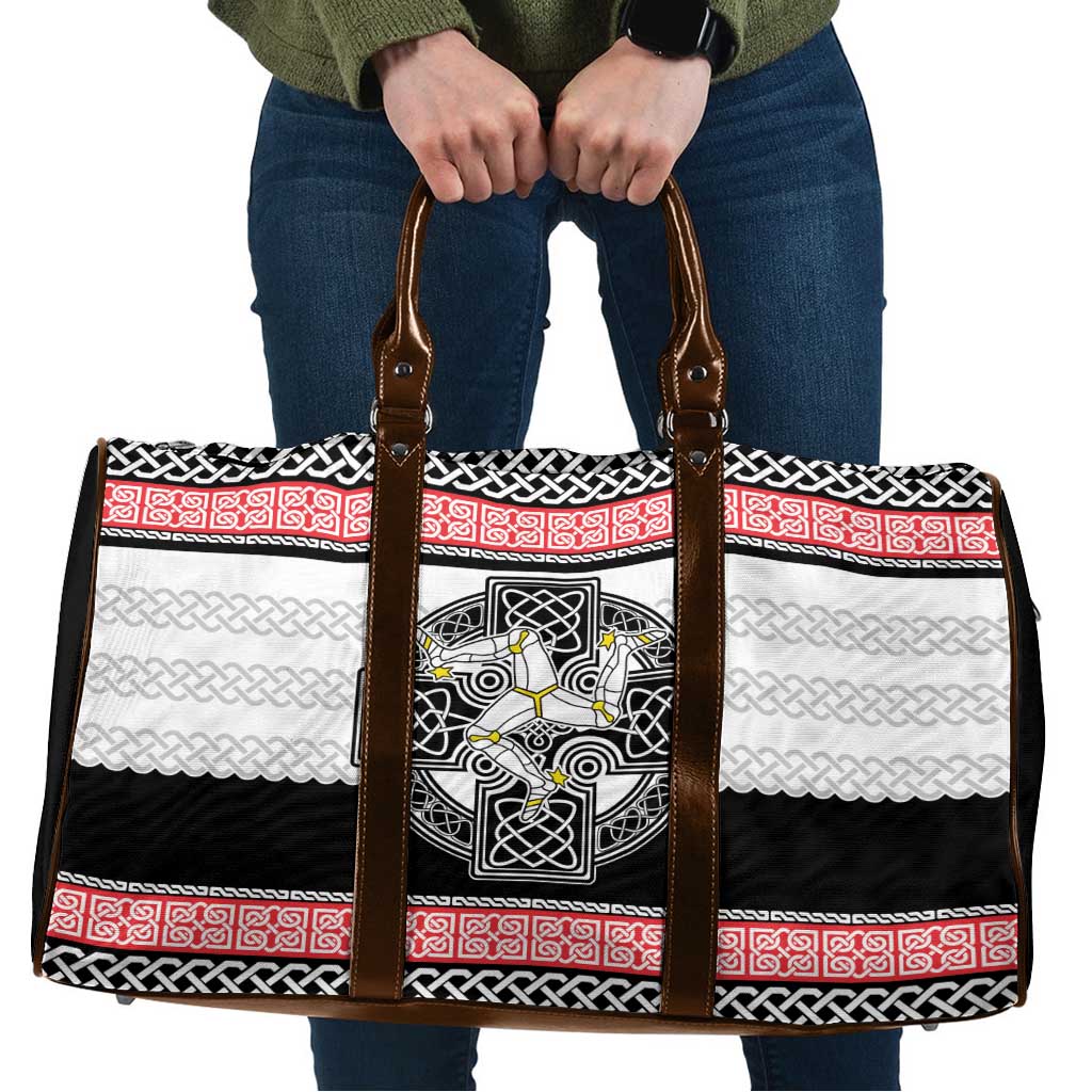 Isle of Man Celtic Knot Travel Bag Celtic Nation Heritage Pride - Wonder Print Shop