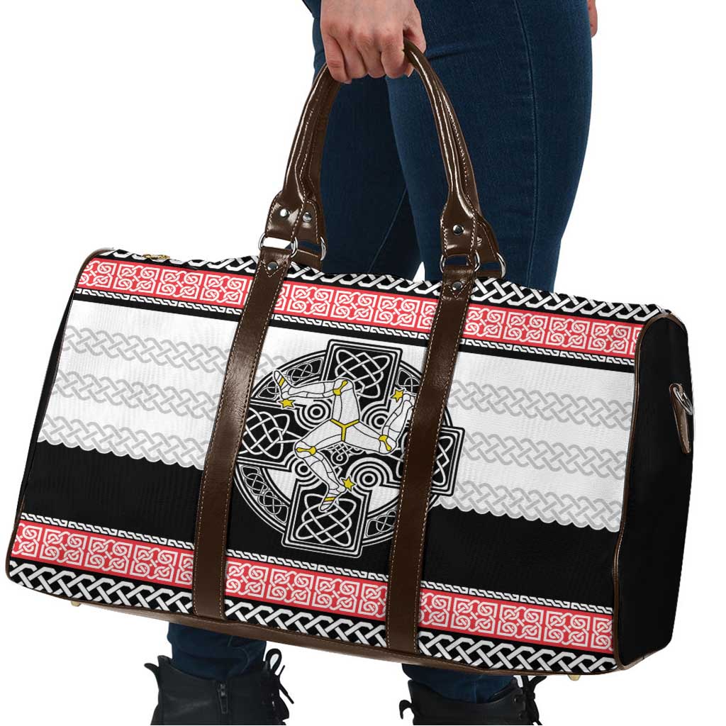 Isle of Man Celtic Knot Travel Bag Celtic Nation Heritage Pride - Wonder Print Shop