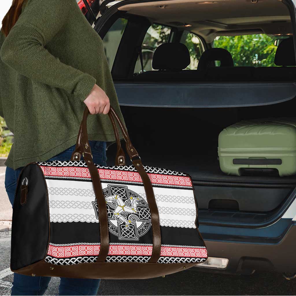 Isle of Man Celtic Knot Travel Bag Celtic Nation Heritage Pride - Wonder Print Shop