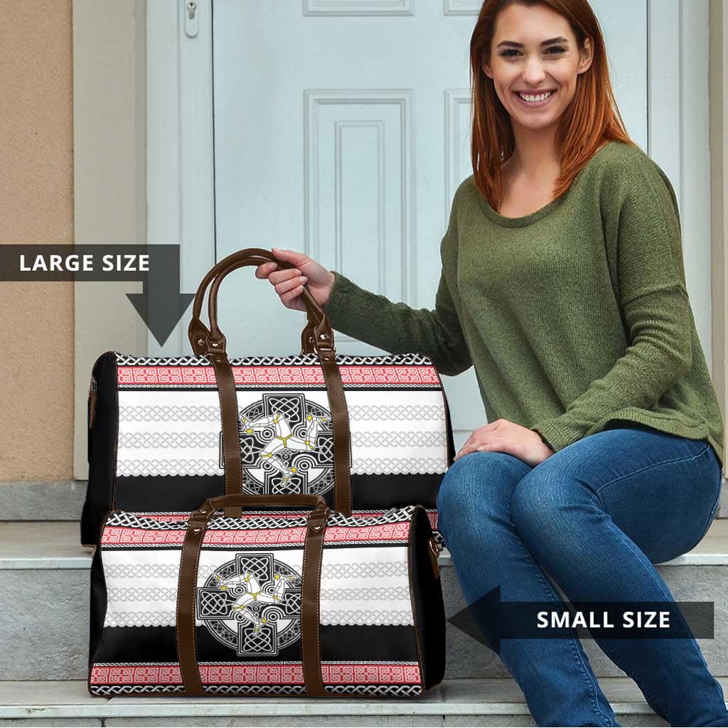 Isle of Man Celtic Knot Travel Bag Celtic Nation Heritage Pride - Wonder Print Shop