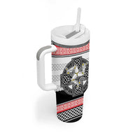 Isle of Man Celtic Knot Tumbler With Handle Celtic Nation Heritage Pride - Wonder Print Shop