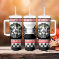 Isle of Man Celtic Knot Tumbler With Handle Celtic Nation Heritage Pride - Wonder Print Shop