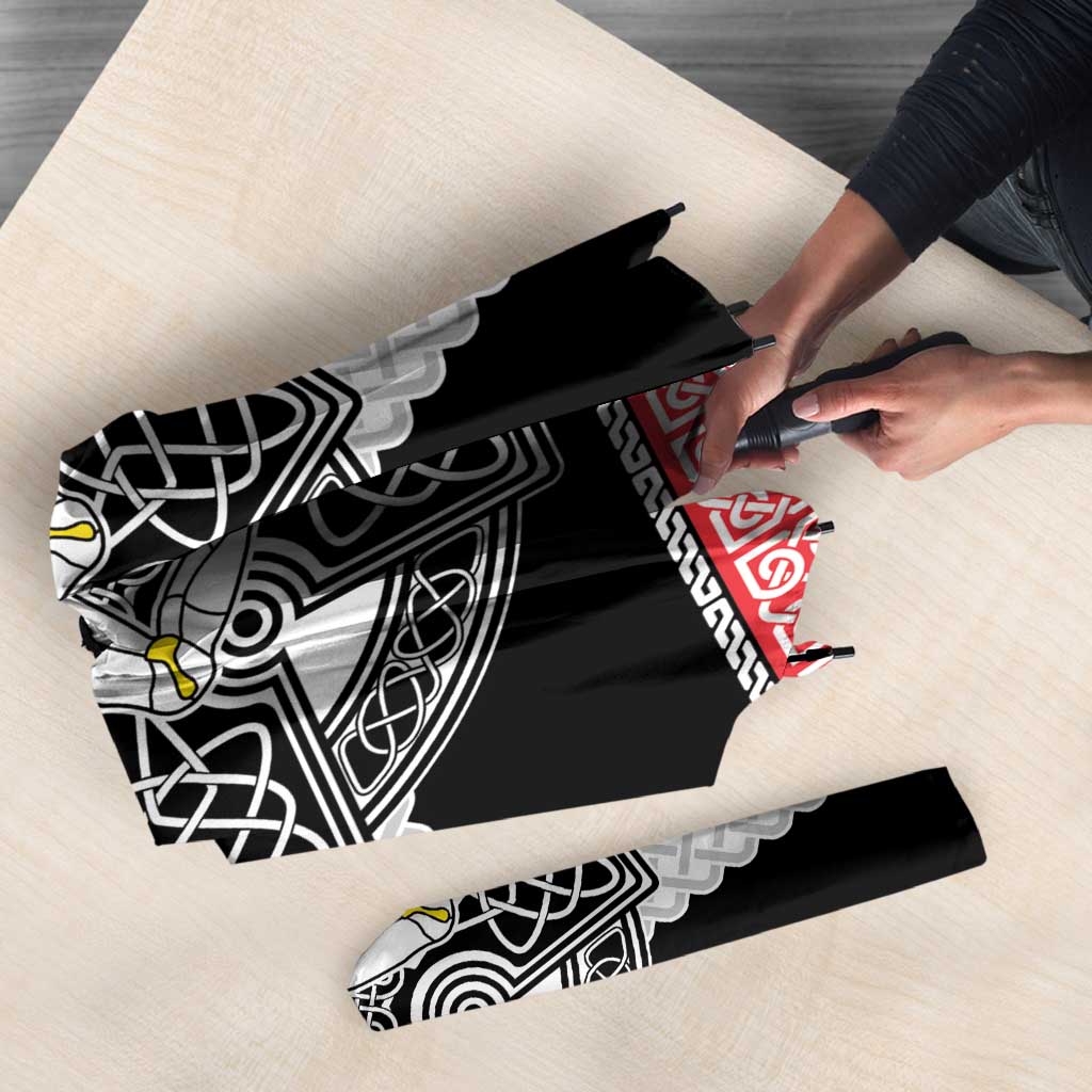 Isle of Man Celtic Knot Umbrella Celtic Nation Heritage Pride - Wonder Print Shop