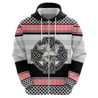 Isle of Man Celtic Knot Zip Hoodie Celtic Nation Heritage Pride - Wonder Print Shop