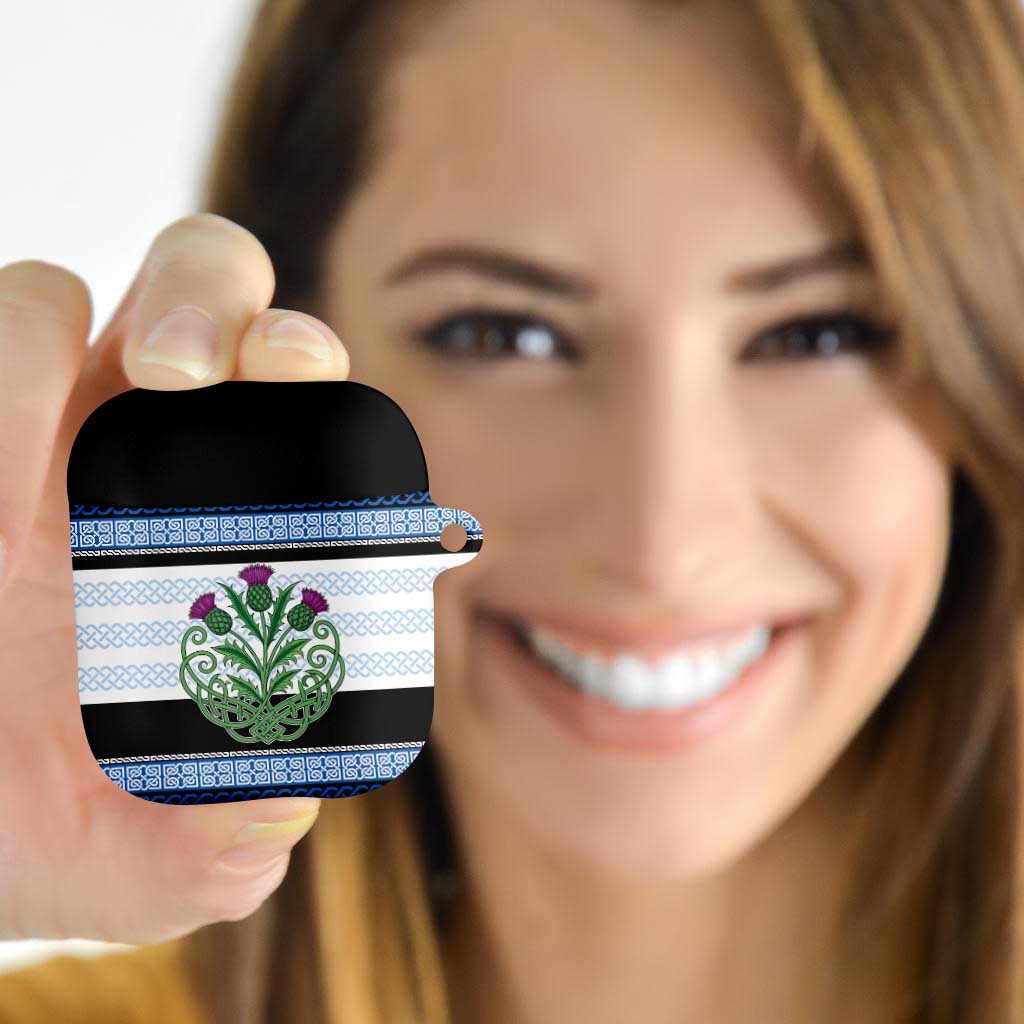 Scotland Celtic Knot AirPods Case Celtic Nation Heritage Pride - Wonder Print Shop