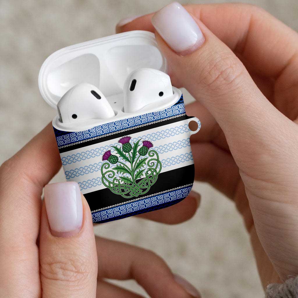 Scotland Celtic Knot AirPods Case Celtic Nation Heritage Pride - Wonder Print Shop
