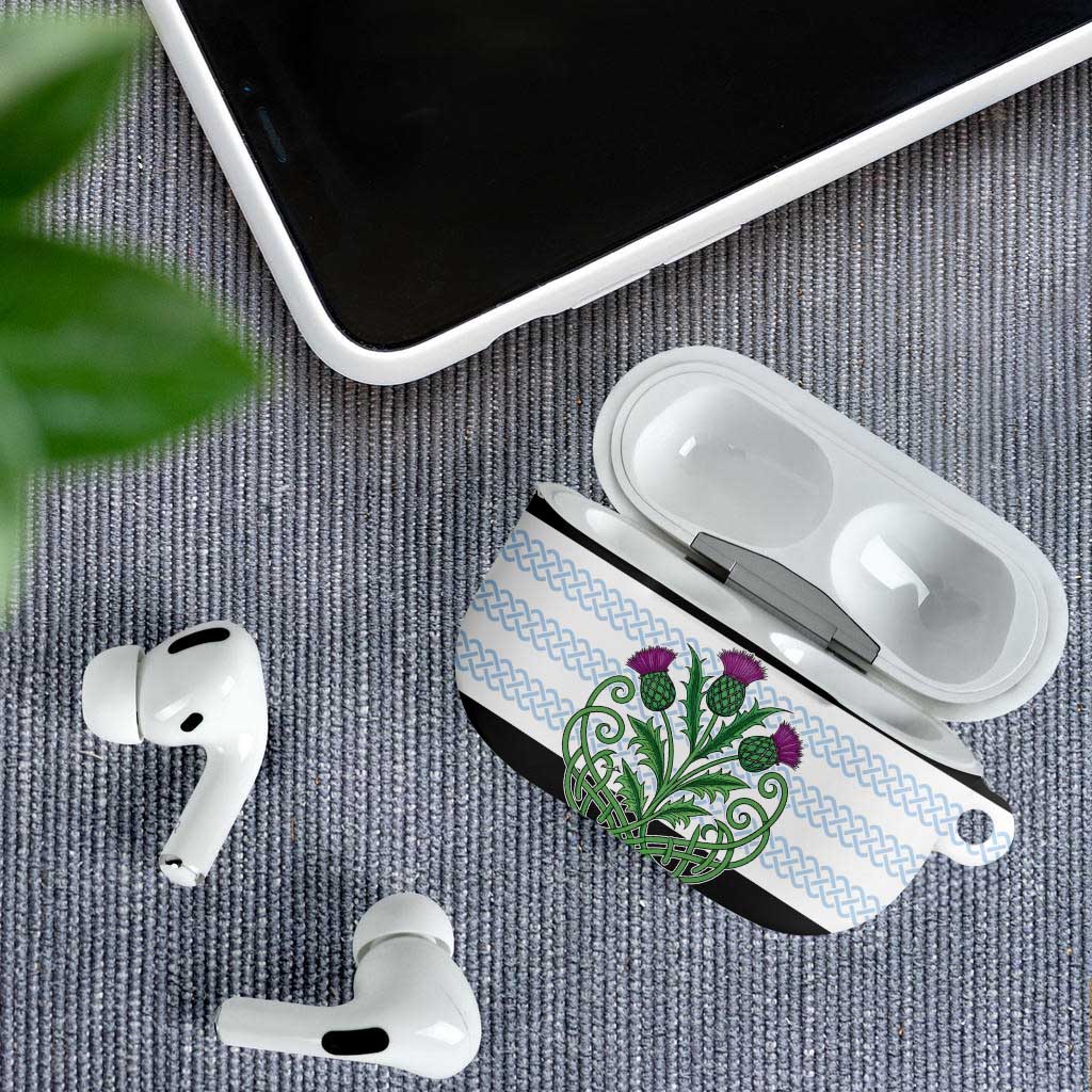 Scotland Celtic Knot AirPods Case Celtic Nation Heritage Pride - Wonder Print Shop