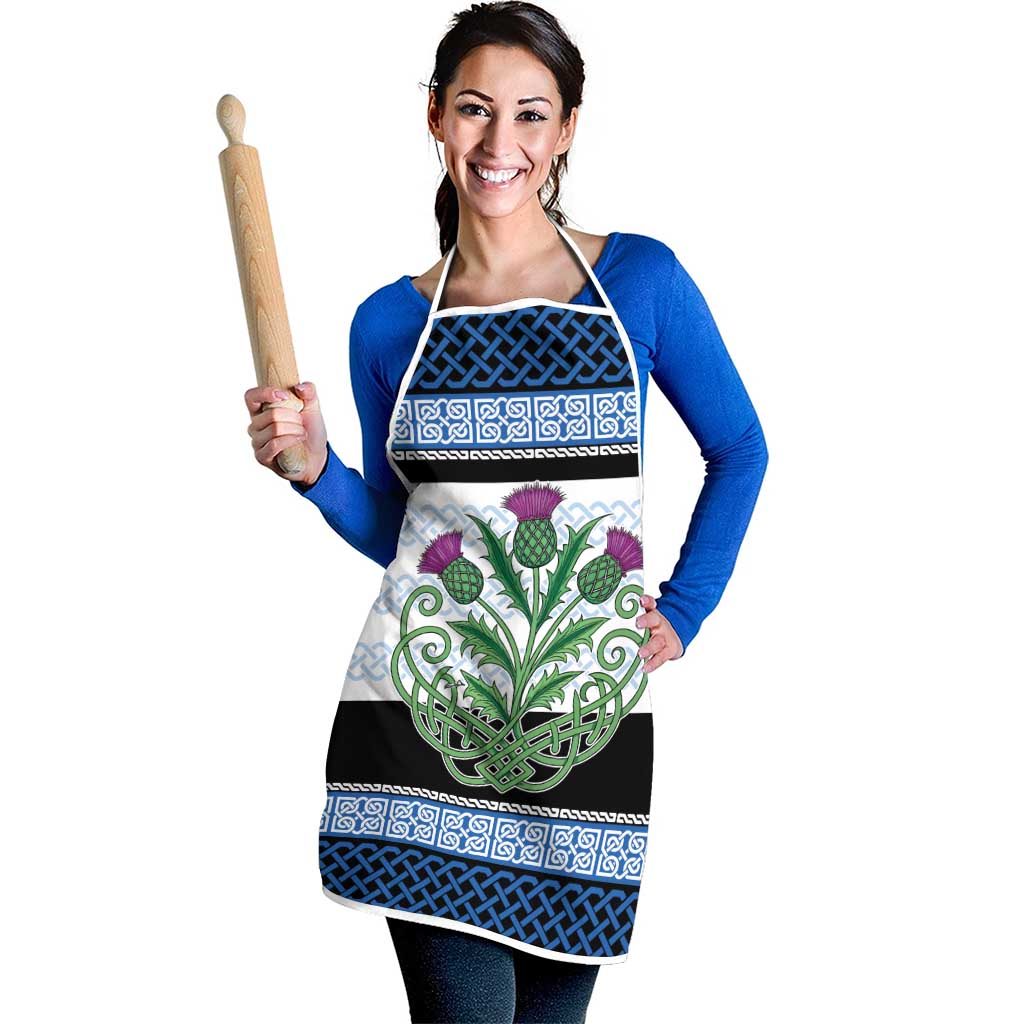 Scotland Celtic Knot Apron Celtic Nation Heritage Pride - Wonder Print Shop