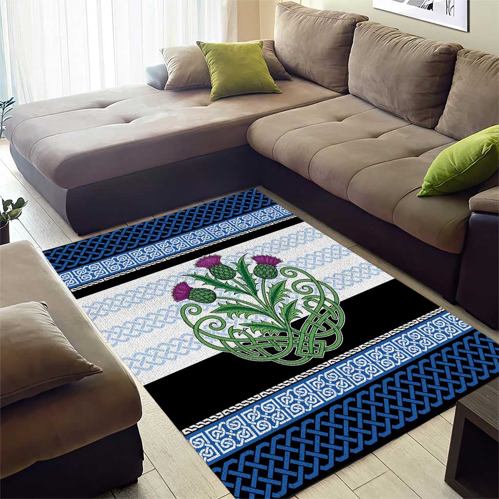 Scotland Celtic Knot Area Rug Celtic Nation Heritage Pride - Wonder Print Shop