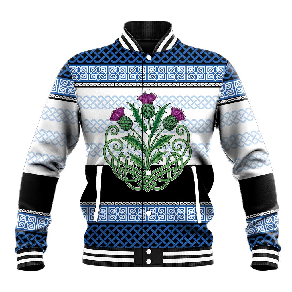 Scotland Celtic Knot Baseball Jacket Celtic Nation Heritage Pride - Wonder Print Shop
