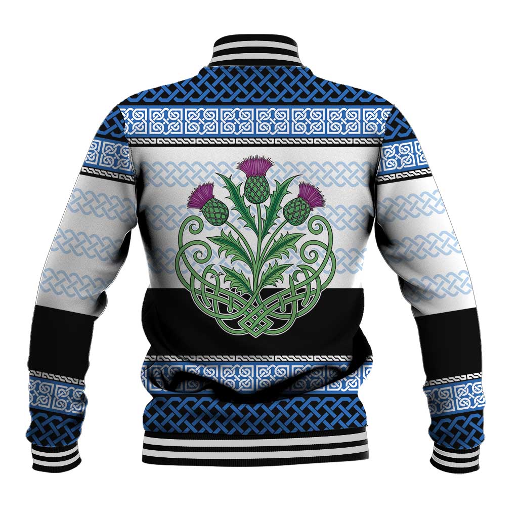 Scotland Celtic Knot Baseball Jacket Celtic Nation Heritage Pride - Wonder Print Shop