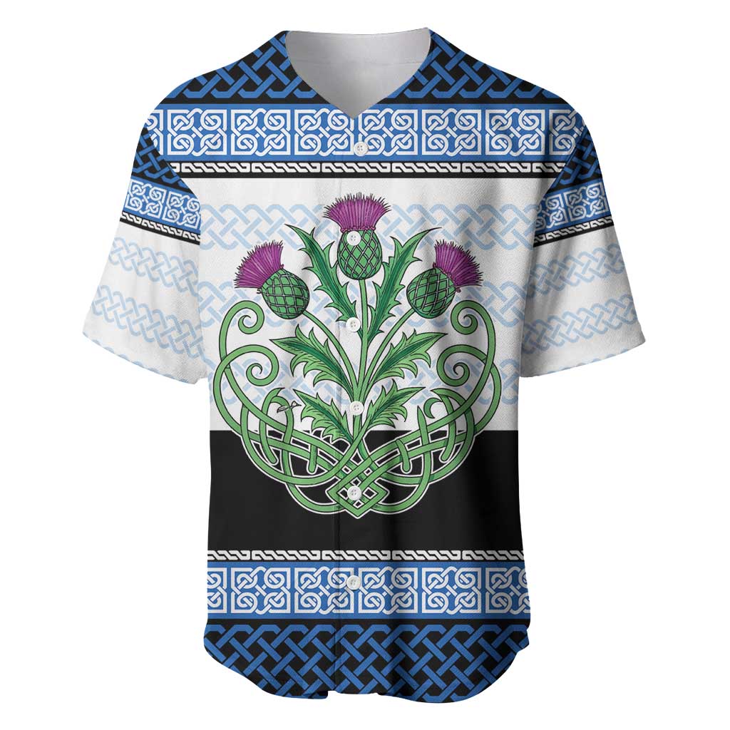 Scotland Celtic Knot Baseball Jersey Celtic Nation Heritage Pride - Wonder Print Shop