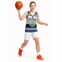 Scotland Celtic Knot Basketball Jersey Celtic Nation Heritage Pride - Wonder Print Shop