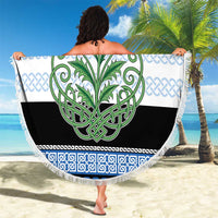 Scotland Celtic Knot Beach Blanket Celtic Nation Heritage Pride - Wonder Print Shop