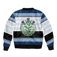 Scotland Celtic Knot Bomber Jacket Celtic Nation Heritage Pride - Wonder Print Shop