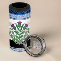 Scotland Celtic Knot 4 in 1 Can Cooler Tumbler Celtic Nation Heritage Pride - Wonder Print Shop