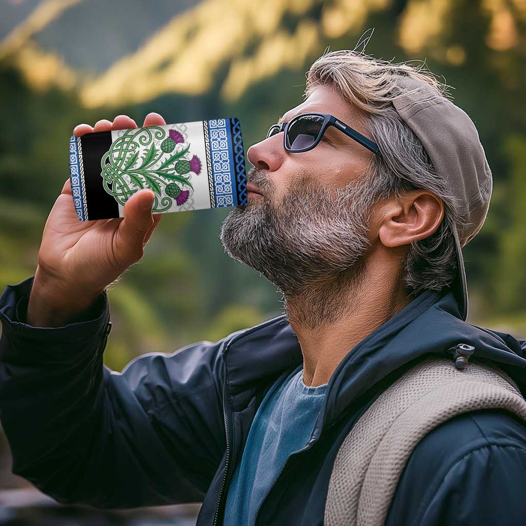 Scotland Celtic Knot 4 in 1 Can Cooler Tumbler Celtic Nation Heritage Pride - Wonder Print Shop