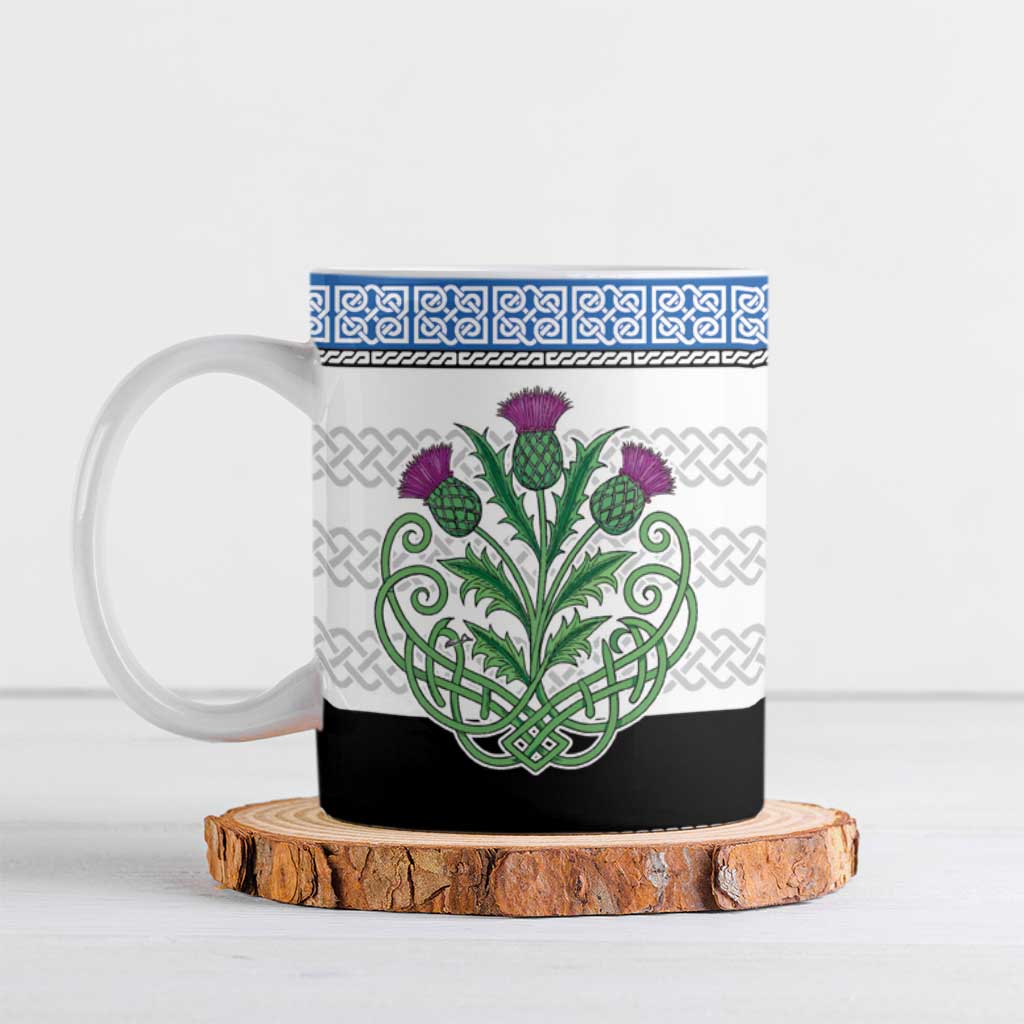 Scotland Celtic Knot Ceramic Mug Celtic Nation Heritage Pride - Wonder Print Shop