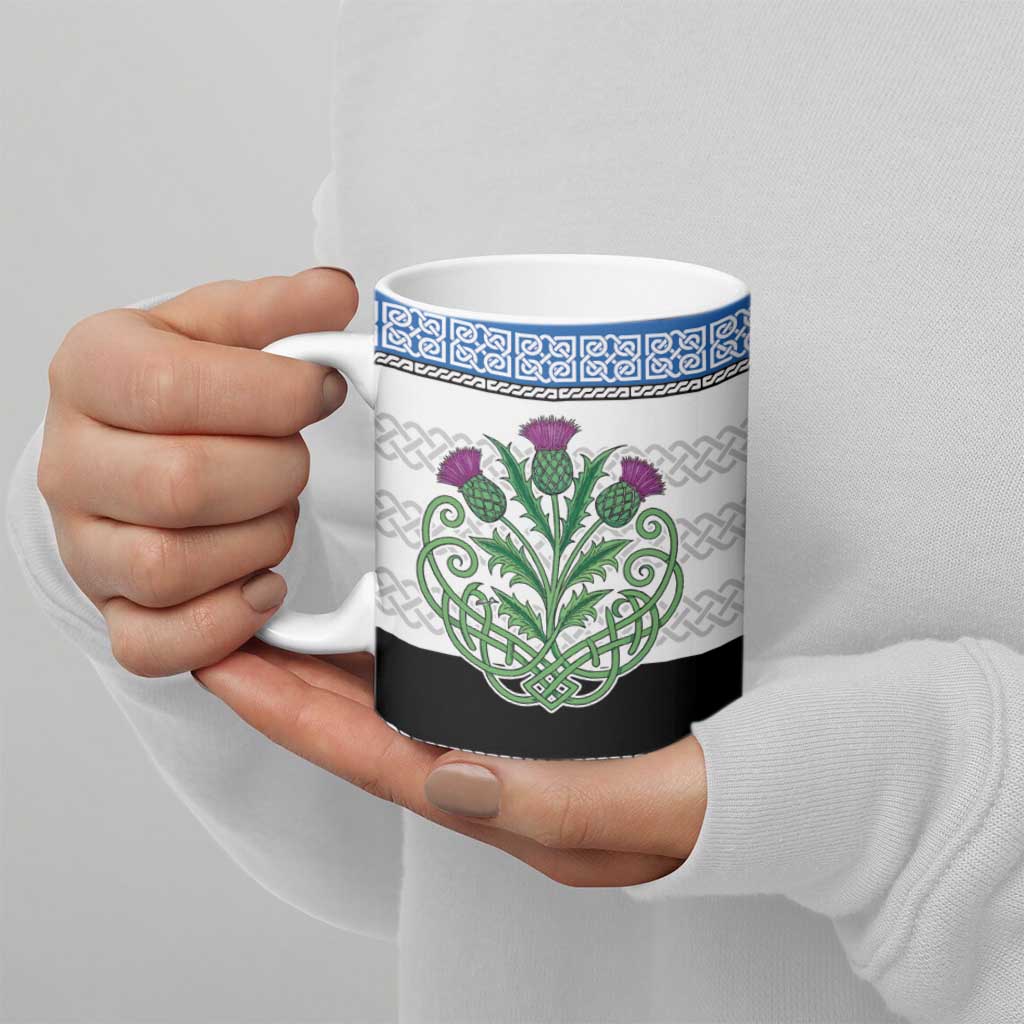 Scotland Celtic Knot Ceramic Mug Celtic Nation Heritage Pride - Wonder Print Shop