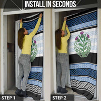 Scotland Celtic Knot Door Cover Celtic Nation Heritage Pride - Wonder Print Shop