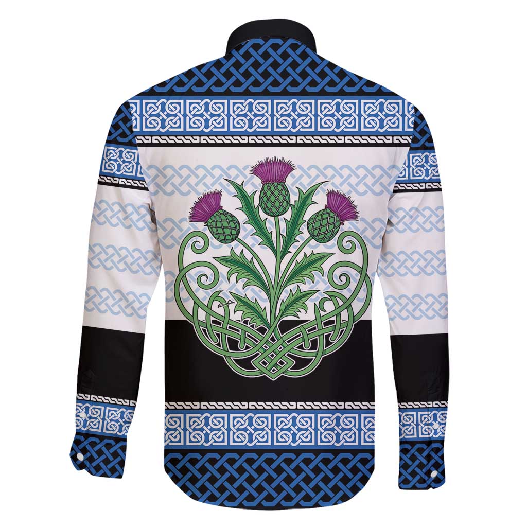 Scotland Celtic Knot Family Matching Mermaid Dress and Hawaiian Shirt Celtic Nation Heritage Pride - Wonder Print Shop