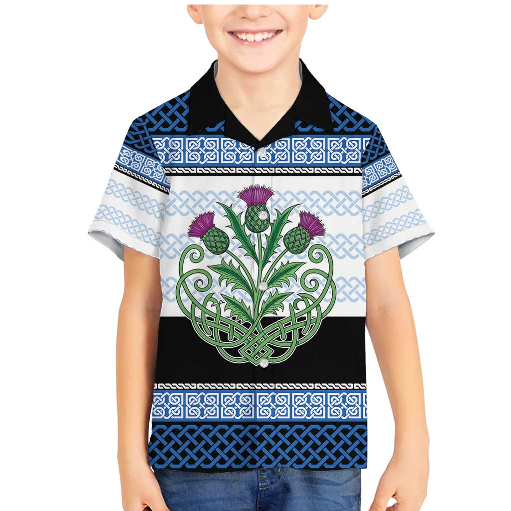 Scotland Celtic Knot Family Matching Mermaid Dress and Hawaiian Shirt Celtic Nation Heritage Pride - Wonder Print Shop