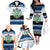 Scotland Celtic Knot Family Matching Off The Shoulder Long Sleeve Dress and Hawaiian Shirt Celtic Nation Heritage Pride - Wonder Print Shop