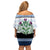 Scotland Celtic Knot Family Matching Off Shoulder Short Dress and Hawaiian Shirt Celtic Nation Heritage Pride - Wonder Print Shop