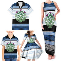Scotland Celtic Knot Family Matching Tank Maxi Dress and Hawaiian Shirt Celtic Nation Heritage Pride - Wonder Print Shop