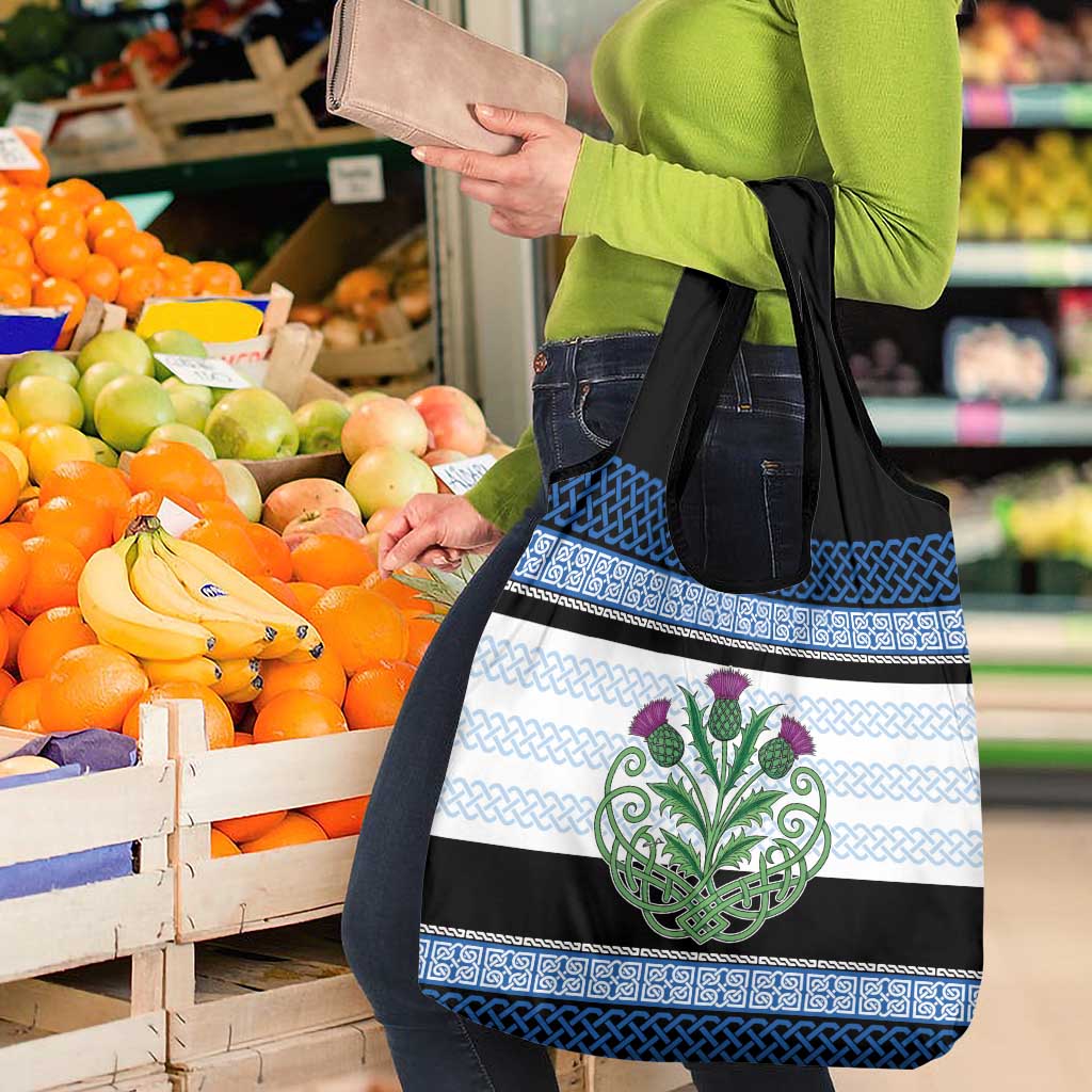 Scotland Celtic Knot Grocery Bag Celtic Nation Heritage Pride - Wonder Print Shop