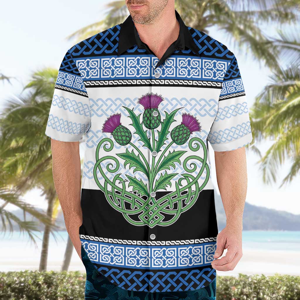 Scotland Celtic Knot Hawaiian Shirt Celtic Nation Heritage Pride - Wonder Print Shop
